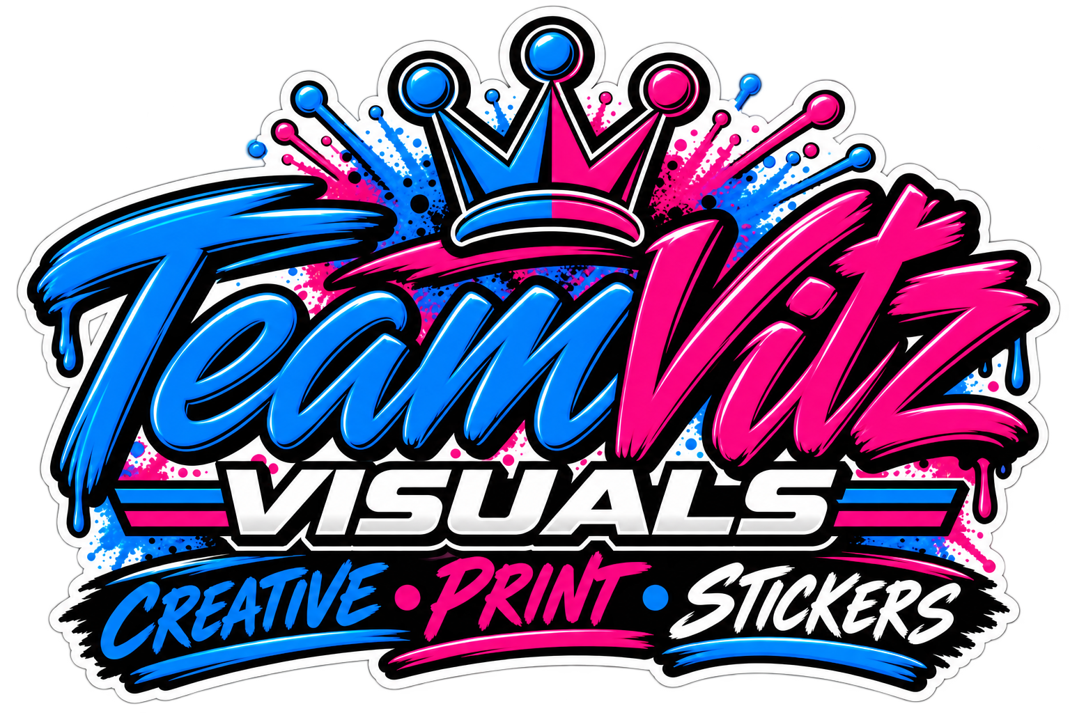 TeamVitz Visuals Sticker Shop